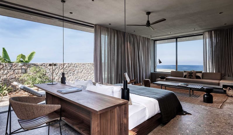 Domes Zeen Chania - Sapphire Pavilion Private Pool Bedroom